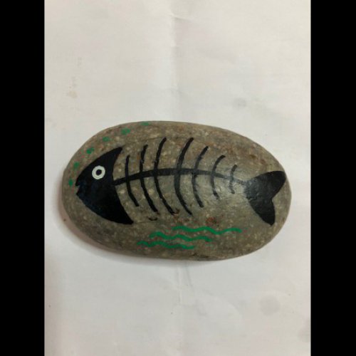 Jesoso Arte de poisson dessin noir