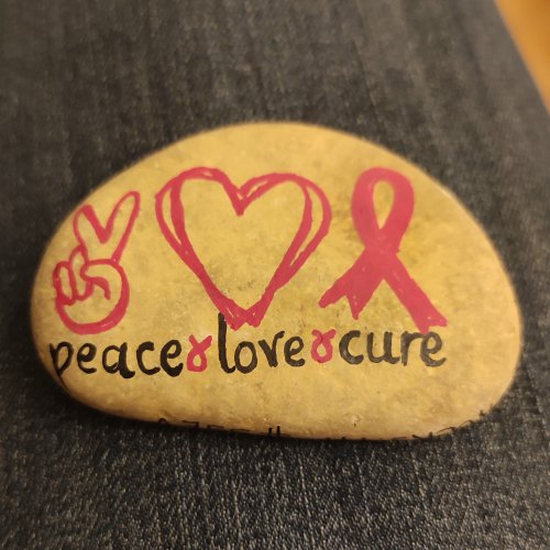 Peace Love Cure pour octobre rose