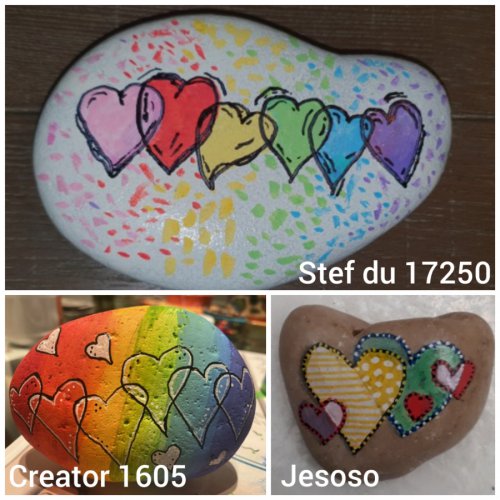 Easy drawings or colors hearts